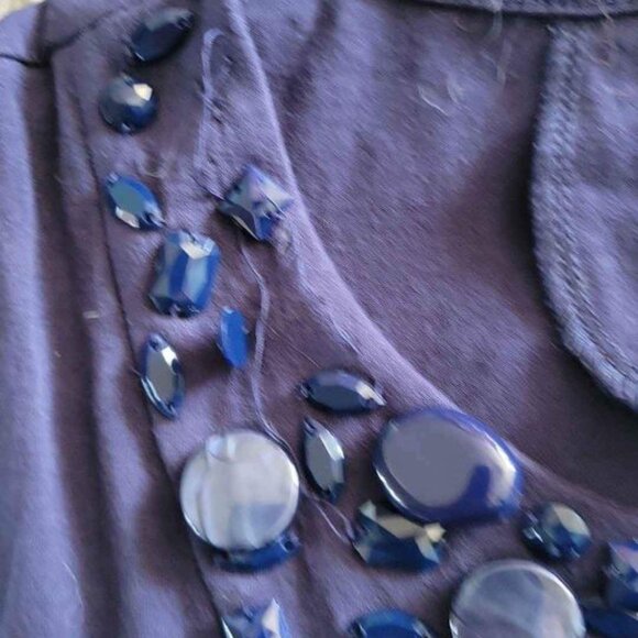 Womens Size Large Blue Shirt - Picture 2 of 2